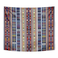 Lamba Mpanjaka Madagascar Tapestry Traditional Pattern