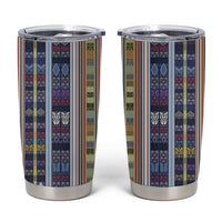 Lamba Mpanjaka Madagascar Tumbler Cup Traditional Pattern