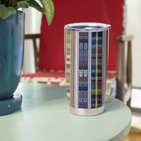 Lamba Mpanjaka Madagascar Tumbler Cup Traditional Pattern