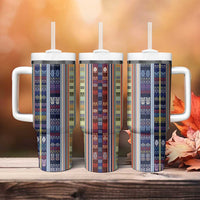 Lamba Mpanjaka Madagascar Tumbler With Handle Traditional Pattern