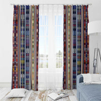 Lamba Mpanjaka Madagascar Window Curtain Traditional Pattern