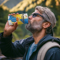 Personalized Islas Canarias 4 in 1 Can Cooler Tumbler Coat Of Arms With Argyranthemum Frutescens