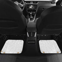 Personalized Islas Canarias Car Mats Coat Of Arms With Argyranthemum Frutescens