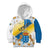 Personalized Islas Canarias Kid Hoodie Coat Of Arms With Argyranthemum Frutescens
