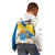 Personalized Islas Canarias Kid Hoodie Coat Of Arms With Argyranthemum Frutescens