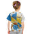 Personalized Islas Canarias Kid T Shirt Coat Of Arms With Argyranthemum Frutescens