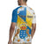 Personalized Islas Canarias Rugby Jersey Coat Of Arms With Argyranthemum Frutescens