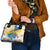 Personalized Islas Canarias Shoulder Handbag Coat Of Arms With Argyranthemum Frutescens