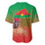I Stand With Traore Baseball Jersey Burkina Faso Flag Map - African Pattern