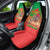 I Stand With Traore Car Seat Cover Burkina Faso Flag Map - African Pattern