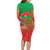 I Stand With Traore Family Matching Long Sleeve Bodycon Dress and Hawaiian Shirt Burkina Faso Flag Map - African Pattern