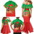 I Stand With Traore Family Matching Mermaid Dress and Hawaiian Shirt Burkina Faso Flag Map - African Pattern