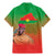 I Stand With Traore Family Matching Mermaid Dress and Hawaiian Shirt Burkina Faso Flag Map - African Pattern