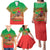 I Stand With Traore Family Matching Puletasi and Hawaiian Shirt Burkina Faso Flag Map - African Pattern