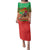 I Stand With Traore Family Matching Puletasi and Hawaiian Shirt Burkina Faso Flag Map - African Pattern