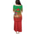 I Stand With Traore Family Matching Puletasi and Hawaiian Shirt Burkina Faso Flag Map - African Pattern