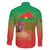 I Stand With Traore Family Matching Short Sleeve Bodycon Dress and Hawaiian Shirt Burkina Faso Flag Map - African Pattern