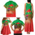 I Stand With Traore Family Matching Tank Maxi Dress and Hawaiian Shirt Burkina Faso Flag Map - African Pattern