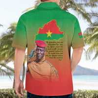 I Stand With Traore Hawaiian Shirt Burkina Faso Flag Map - African Pattern