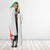 I Stand With Traore Hooded Blanket Burkina Faso Flag Map - African Pattern