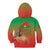 I Stand With Traore Kid Hoodie Burkina Faso Flag Map - African Pattern