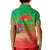 I Stand With Traore Kid Polo Shirt Burkina Faso Flag Map - African Pattern