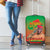 I Stand With Traore Luggage Cover Burkina Faso Flag Map - African Pattern