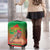 I Stand With Traore Luggage Cover Burkina Faso Flag Map - African Pattern
