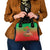 I Stand With Traore Shoulder Handbag Burkina Faso Flag Map - African Pattern