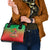 I Stand With Traore Shoulder Handbag Burkina Faso Flag Map - African Pattern