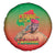 I Stand With Traore Spare Tire Cover Burkina Faso Flag Map - African Pattern