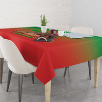 I Stand With Traore Tablecloth Burkina Faso Flag Map - African Pattern
