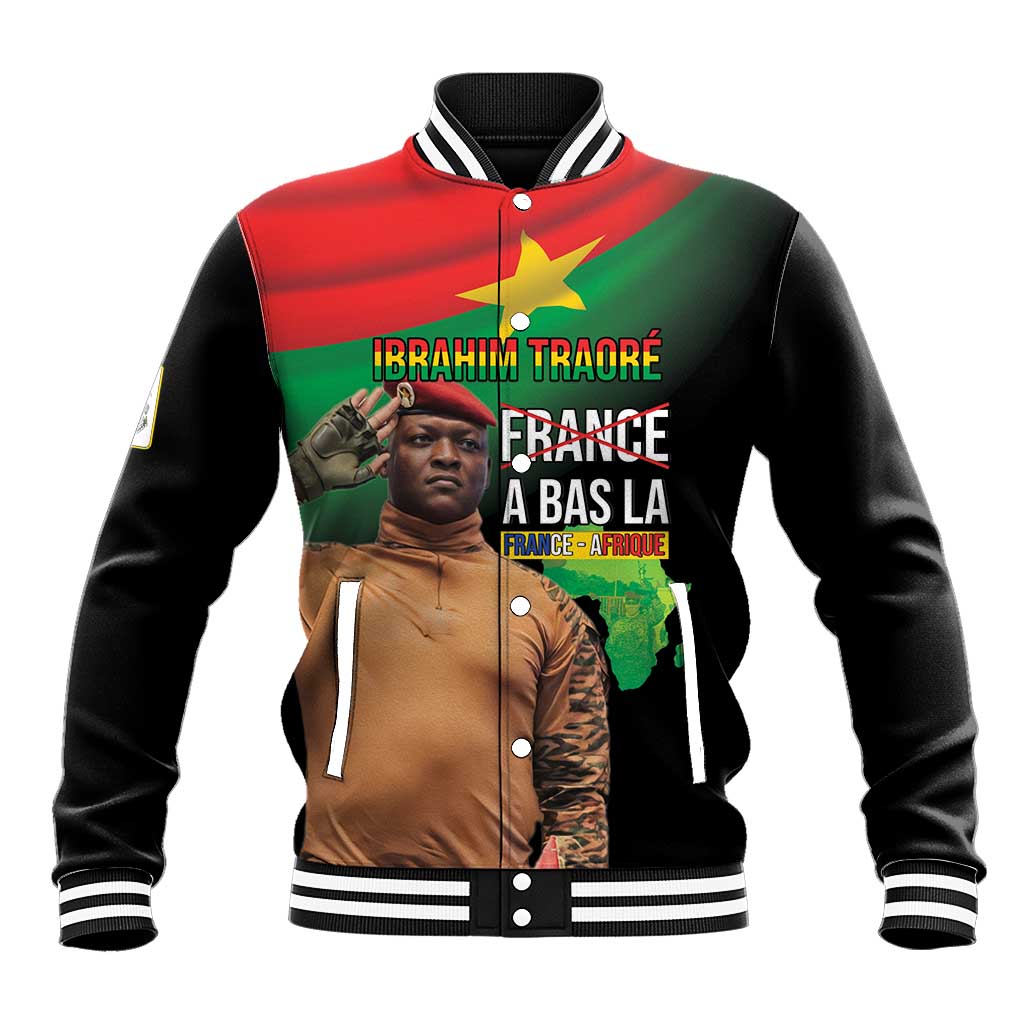 Traore Burkina Faso Baseball Jacket A Bas La France - Afrique