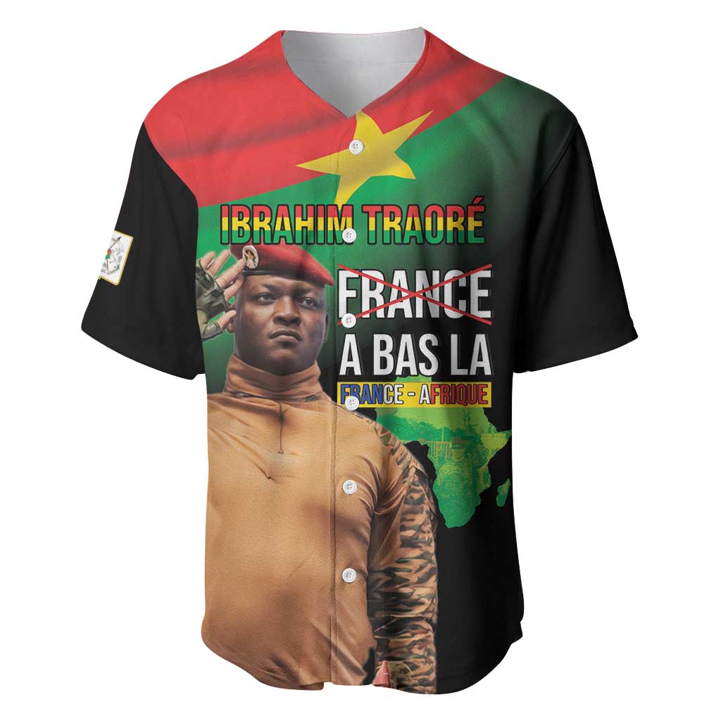 Traore Burkina Faso Baseball Jersey A Bas La France - Afrique