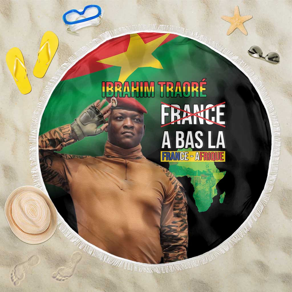 Traore Burkina Faso Beach Blanket A Bas La France - Afrique