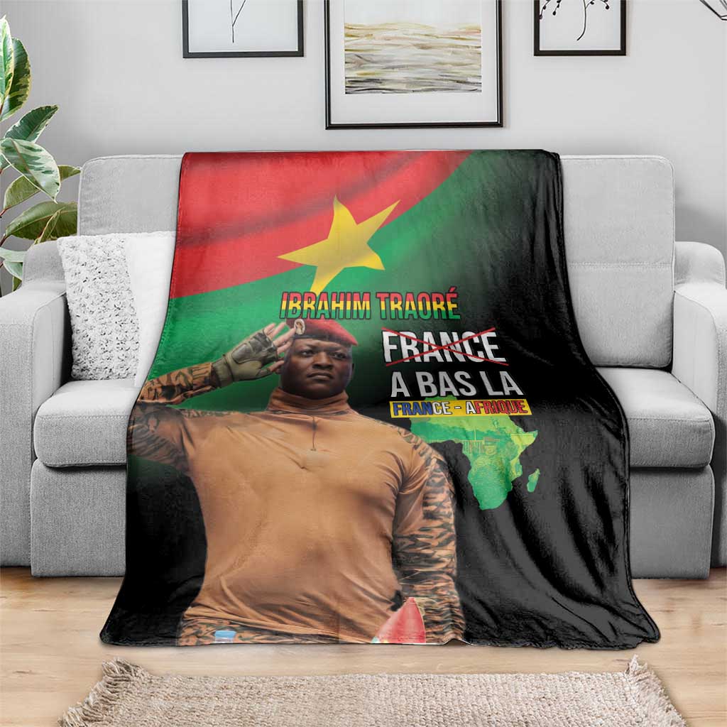 Traore Burkina Faso Blanket A Bas La France - Afrique