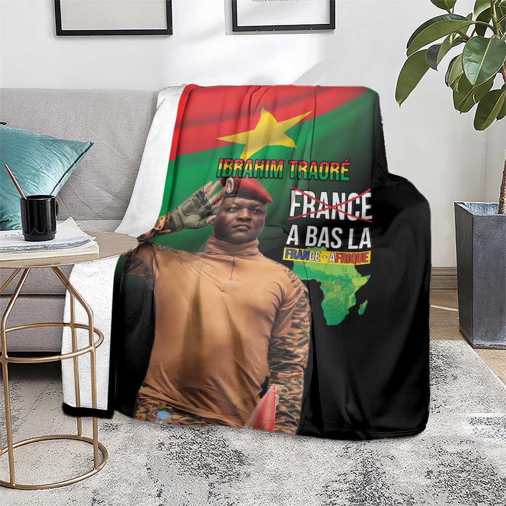 Traore Burkina Faso Blanket A Bas La France - Afrique