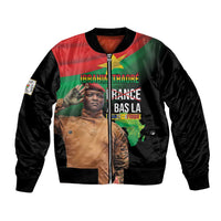 Traore Burkina Faso Bomber Jacket A Bas La France - Afrique