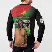 Traore Burkina Faso Button Sweatshirt A Bas La France - Afrique