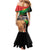 Traore Burkina Faso Family Matching Mermaid Dress and Hawaiian Shirt A Bas La France - Afrique