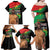 Traore Burkina Faso Family Matching Off Shoulder Maxi Dress and Hawaiian Shirt A Bas La France - Afrique