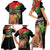 Traore Burkina Faso Family Matching Short Sleeve Bodycon Dress and Hawaiian Shirt A Bas La France - Afrique