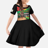 Traore Burkina Faso Family Matching Tank Maxi Dress and Hawaiian Shirt A Bas La France - Afrique