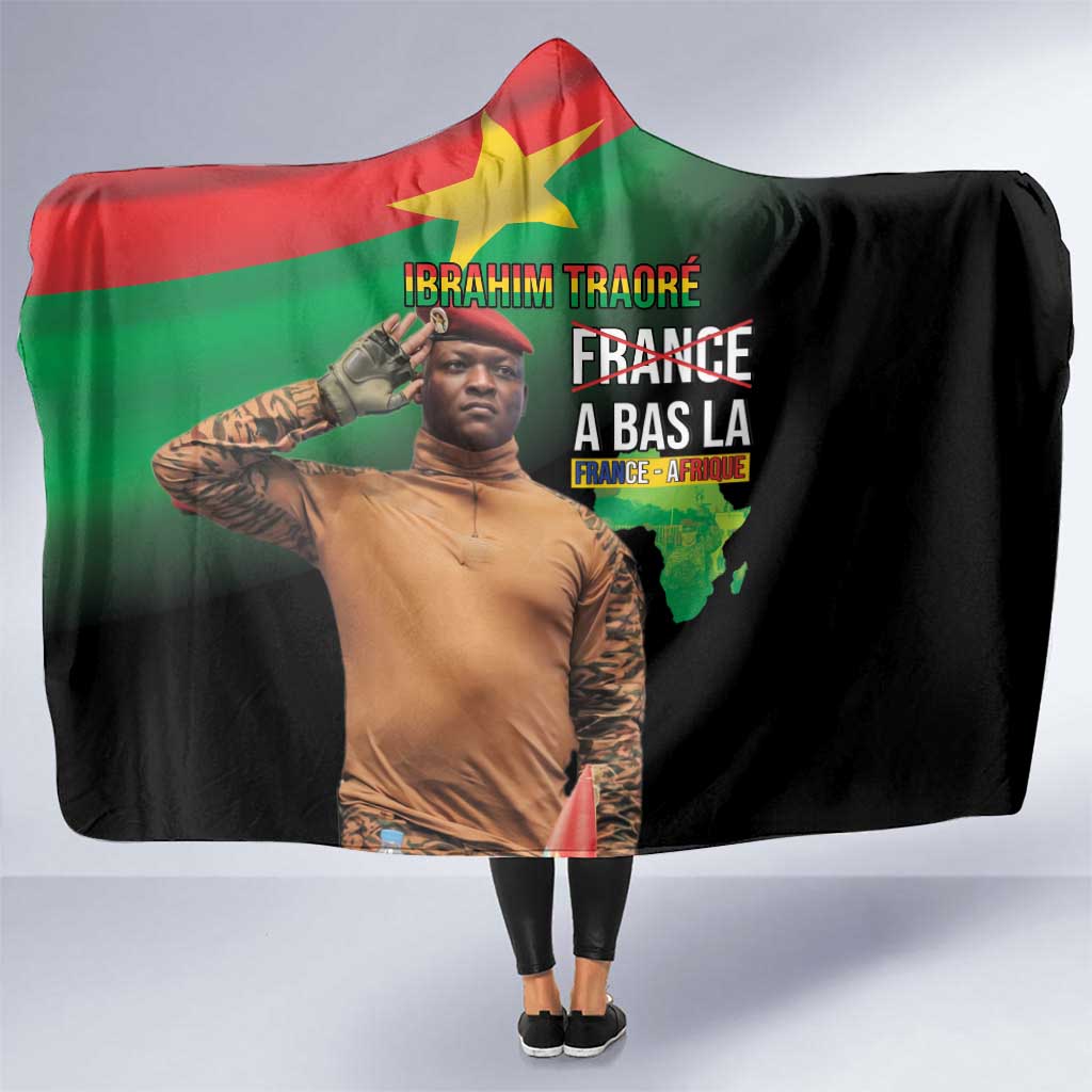 Traore Burkina Faso Hooded Blanket A Bas La France - Afrique