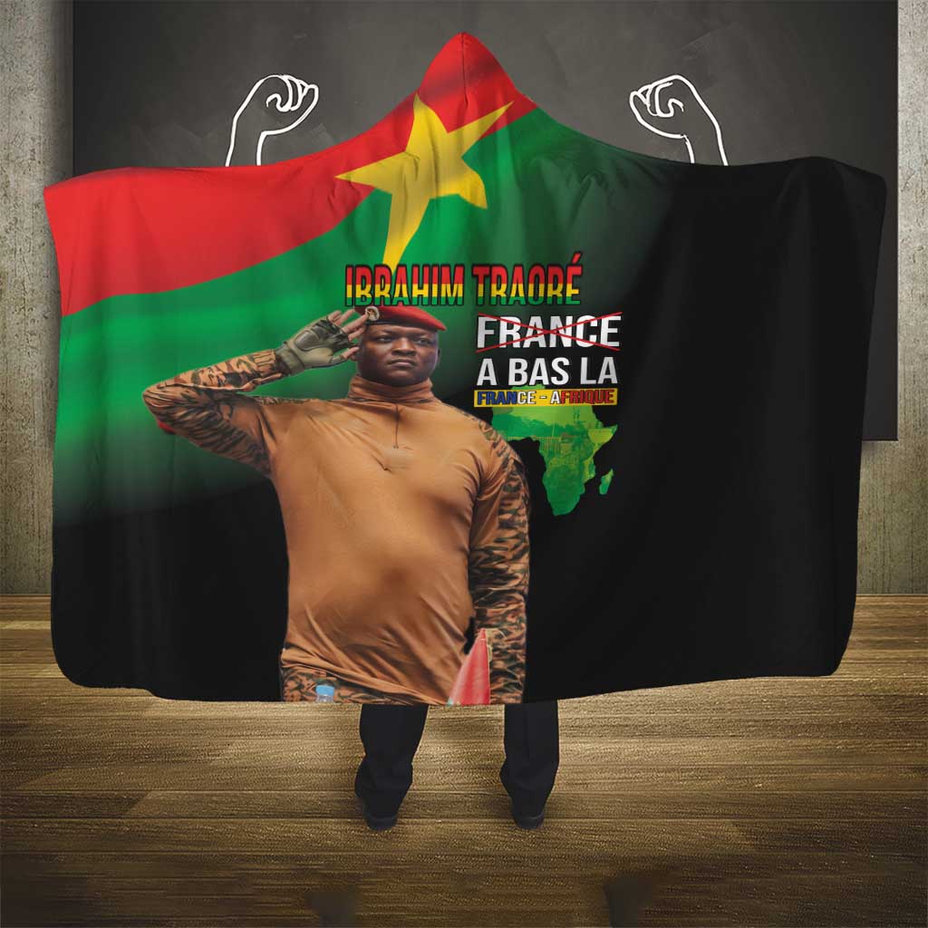 Traore Burkina Faso Hooded Blanket A Bas La France - Afrique
