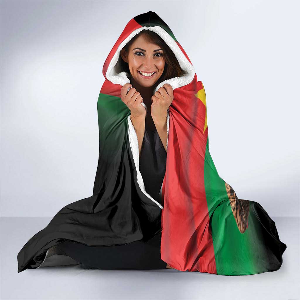 Traore Burkina Faso Hooded Blanket A Bas La France - Afrique