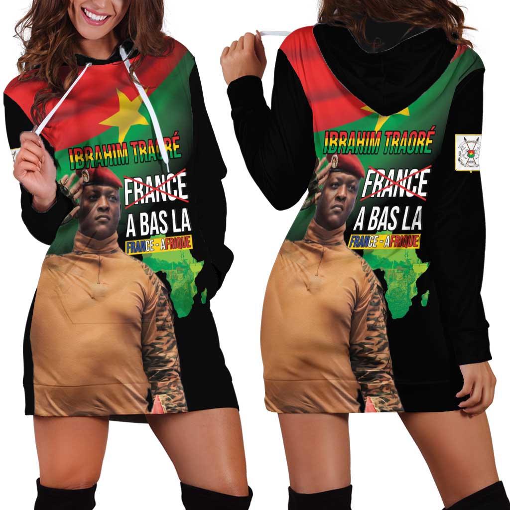 Traore Burkina Faso Hoodie Dress A Bas La France - Afrique