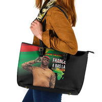 Traore Burkina Faso Leather Tote Bag A Bas La France - Afrique