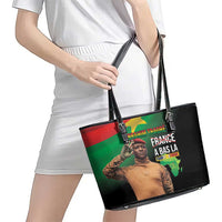Traore Burkina Faso Leather Tote Bag A Bas La France - Afrique