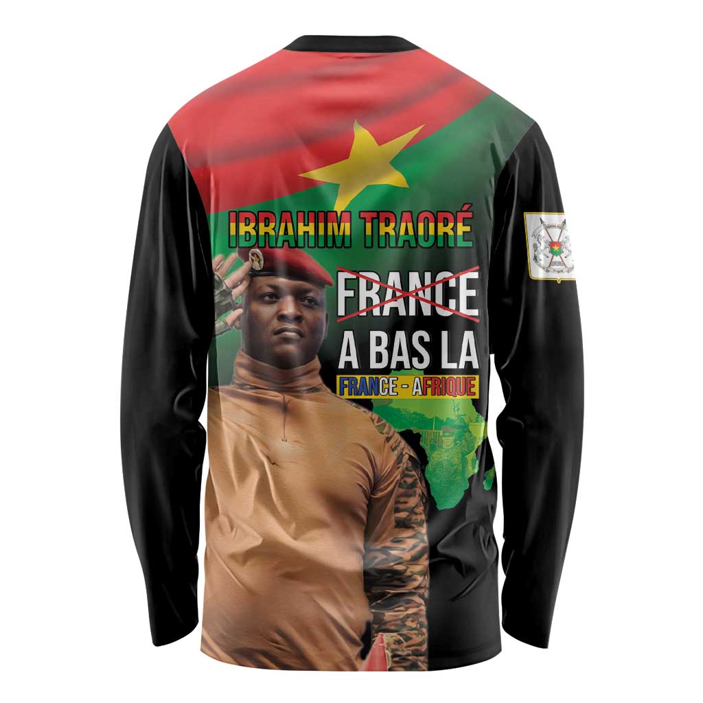 Traore Burkina Faso Long Sleeve Shirt A Bas La France - Afrique